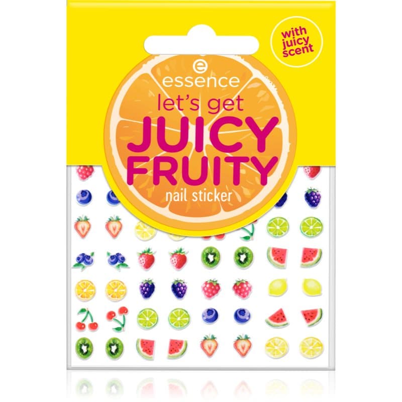 let's get JUICY FRUITY naklejki na paznokcie