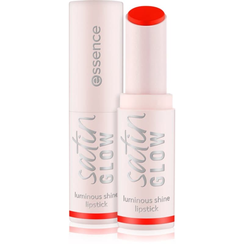 satin GLOW kremowa szminka o satynowym wykończeniu odcień 07 Coral It A Day