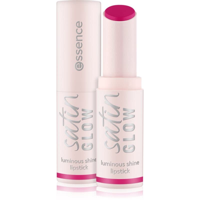 satin GLOW kremowa szminka o satynowym wykończeniu odcień 08 Fuchsionista