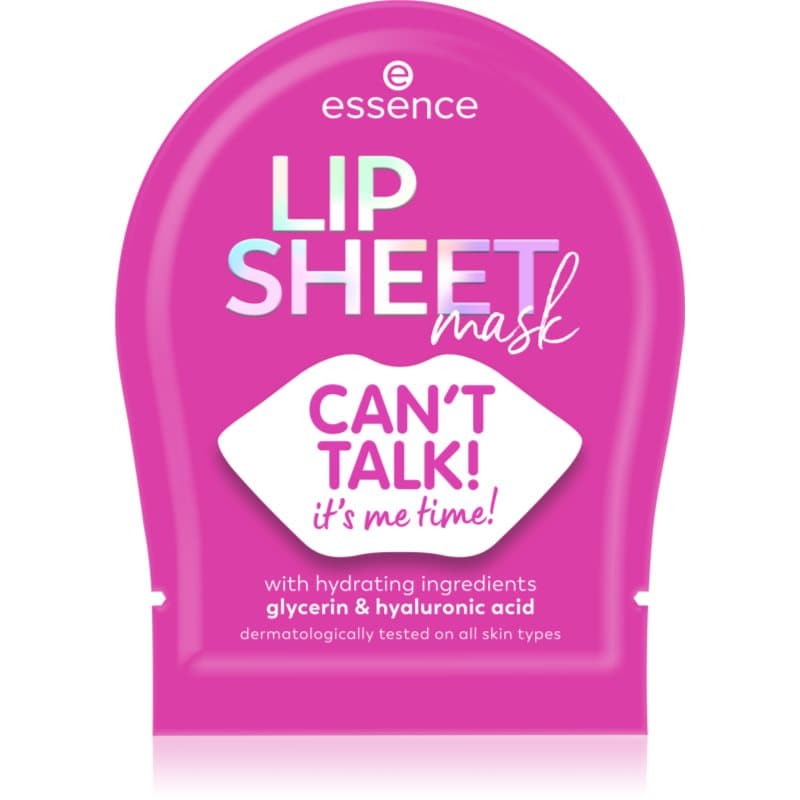 LIP SHEET maseczka w płachcie do ust 01 CAN`T TALK!
