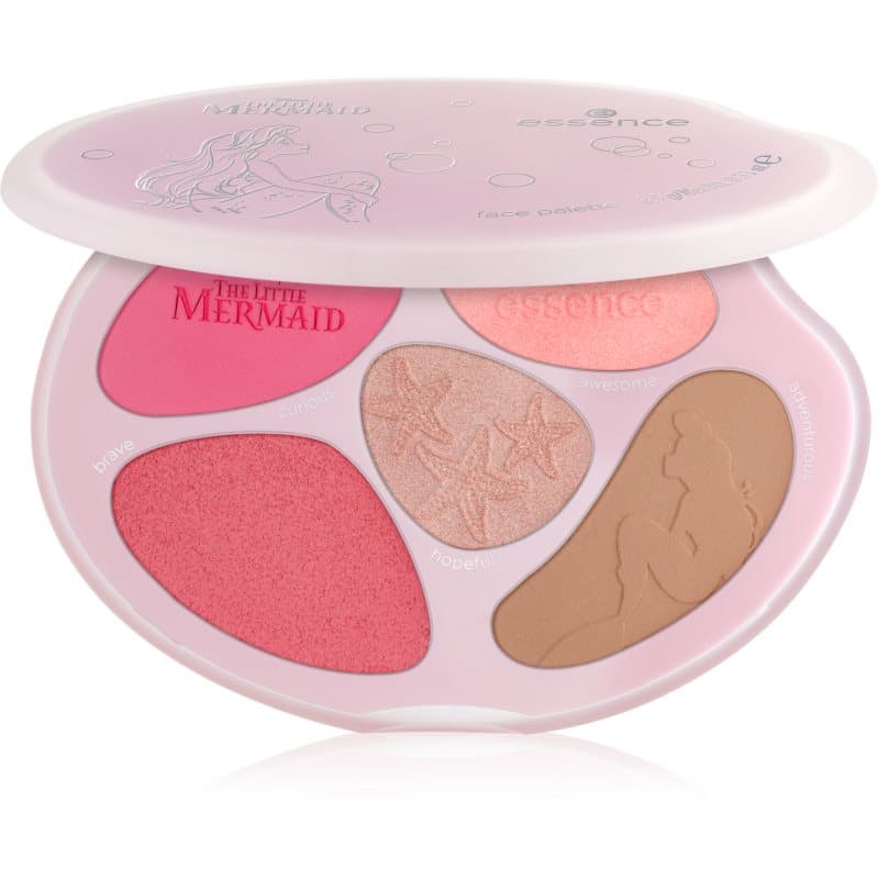 Disney The Little Mermaid paleta do twarzy odcień 01 The World Is My Oyster!