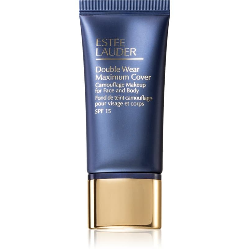 Double Wear Maximum Cover Camouflage Makeup for Face and Body SPF 15 podkład kryjący do twarzy i ciała odcień 5W2 Rich Caramel