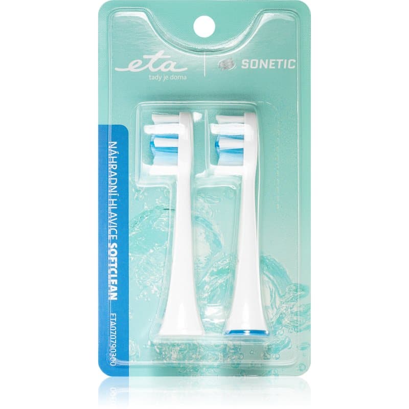 Sonetic SoftClean 0707 90300 końcówki wymienne do szczoteczki do zębów For ETA