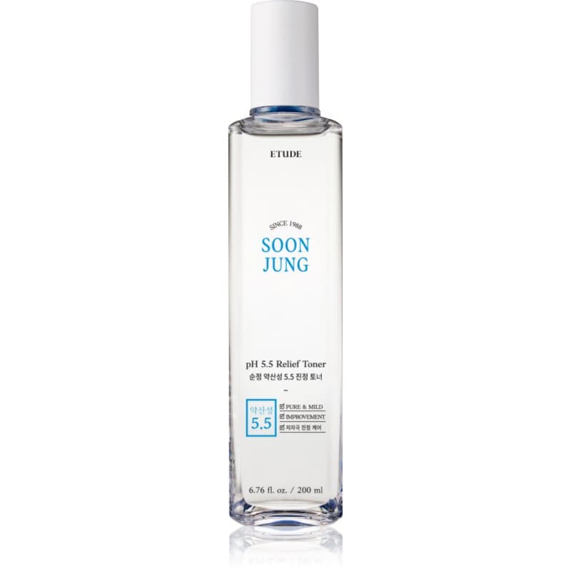SoonJung pH 5.5 Relief Toner łagodzący tonik do twarzy regenerująca i odnawiająca skórę