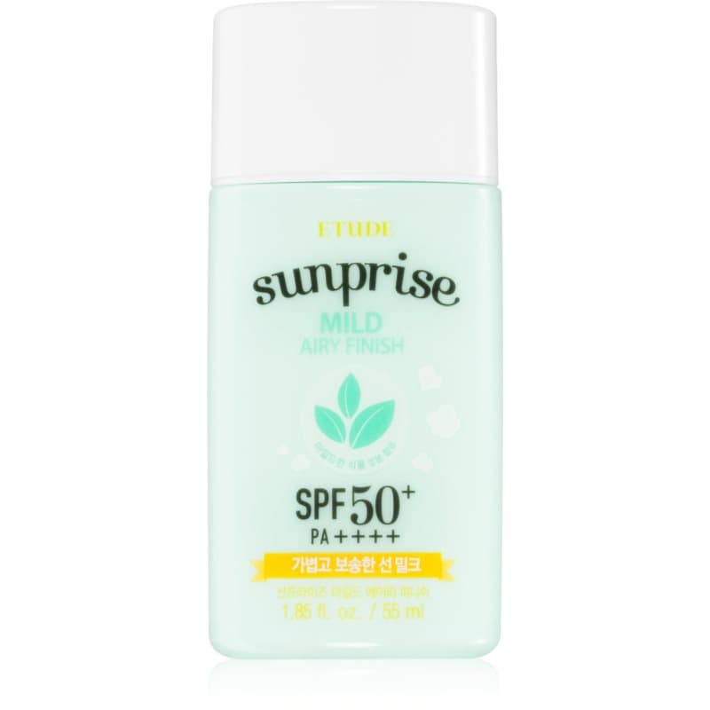 Sunprise Mild Airy Finish mineralny fluid ochronny do twarzy SPF 50+