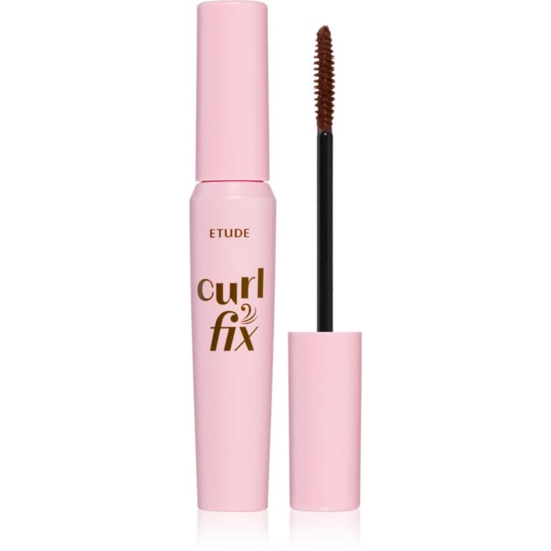 Curl Fix Mascara wodoodporny tusz do rzęs nadający objętość i podkręcający rzęsy odcień 02 Brown