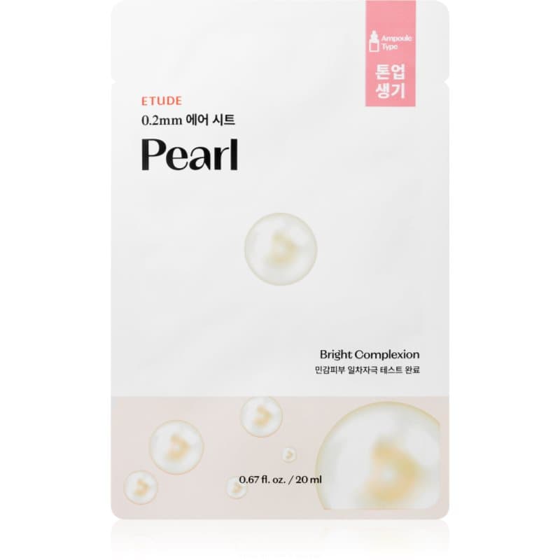 0.2 Therapy Air Mask Pearl maska rozświetlająca w płacie o działaniu rewitalizującym