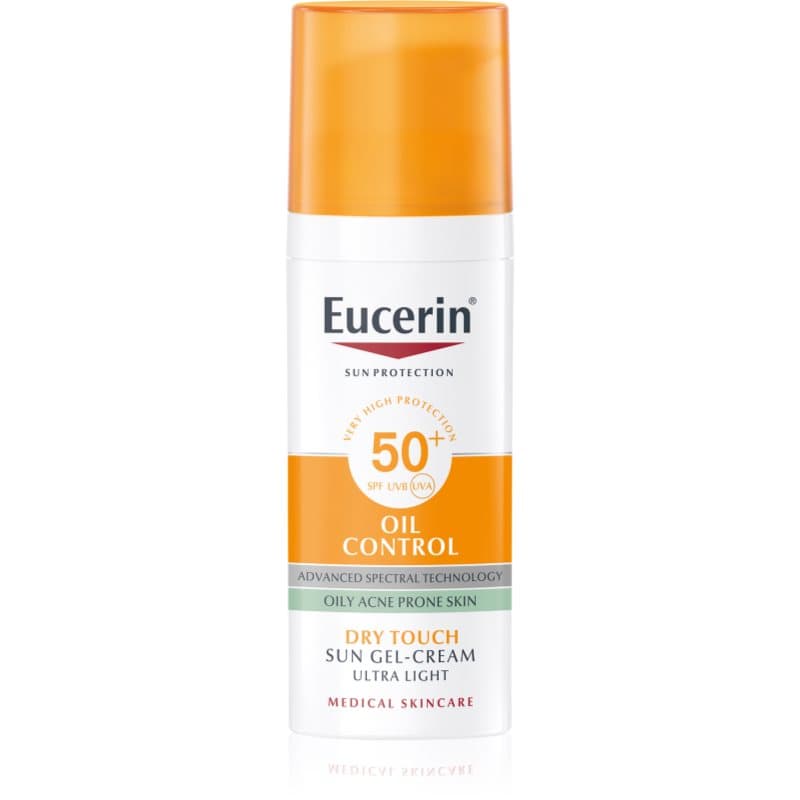 Sun Oil Control kremowy żel ochronny do twarzy SPF 50+