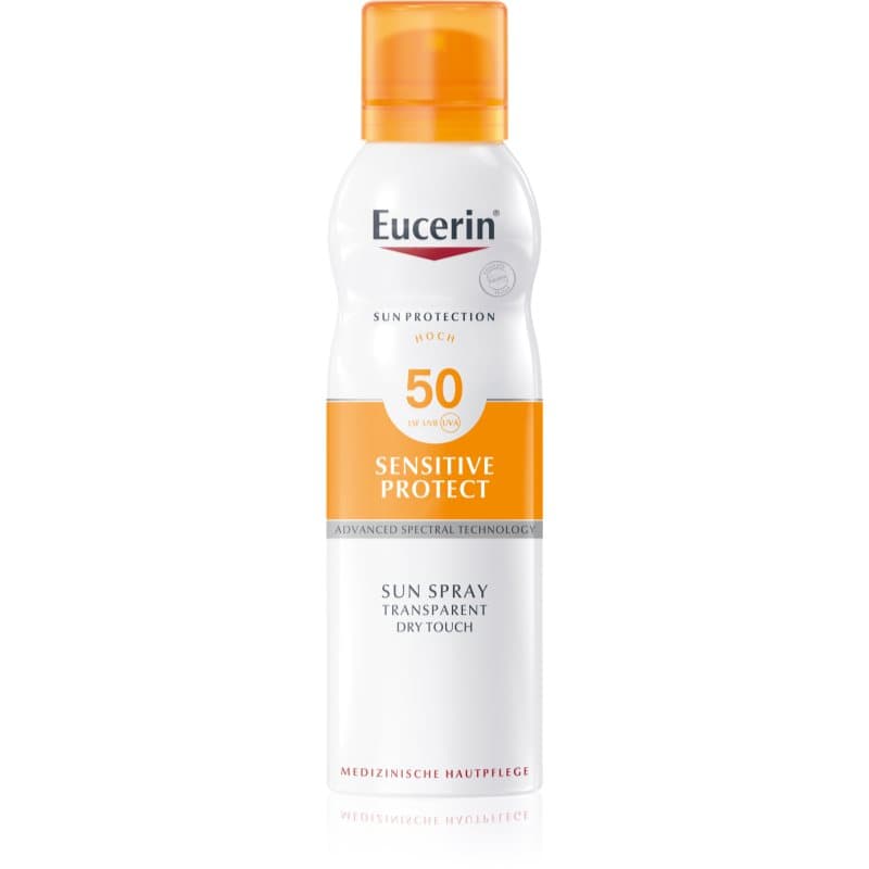 Sun Sensitive Protect transparentny spray do opalania do skóry wrażliwej SPF 50+