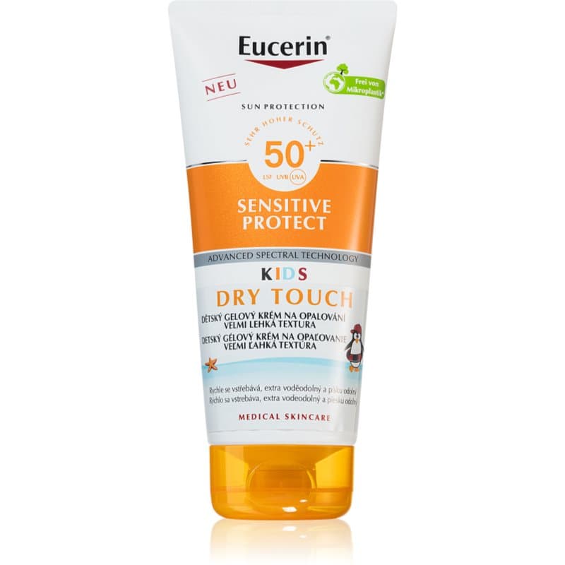 Sun Kids Sensitive Protect Gel-Cream SPF50+ dziecięcy krem do opalania SPF 50+