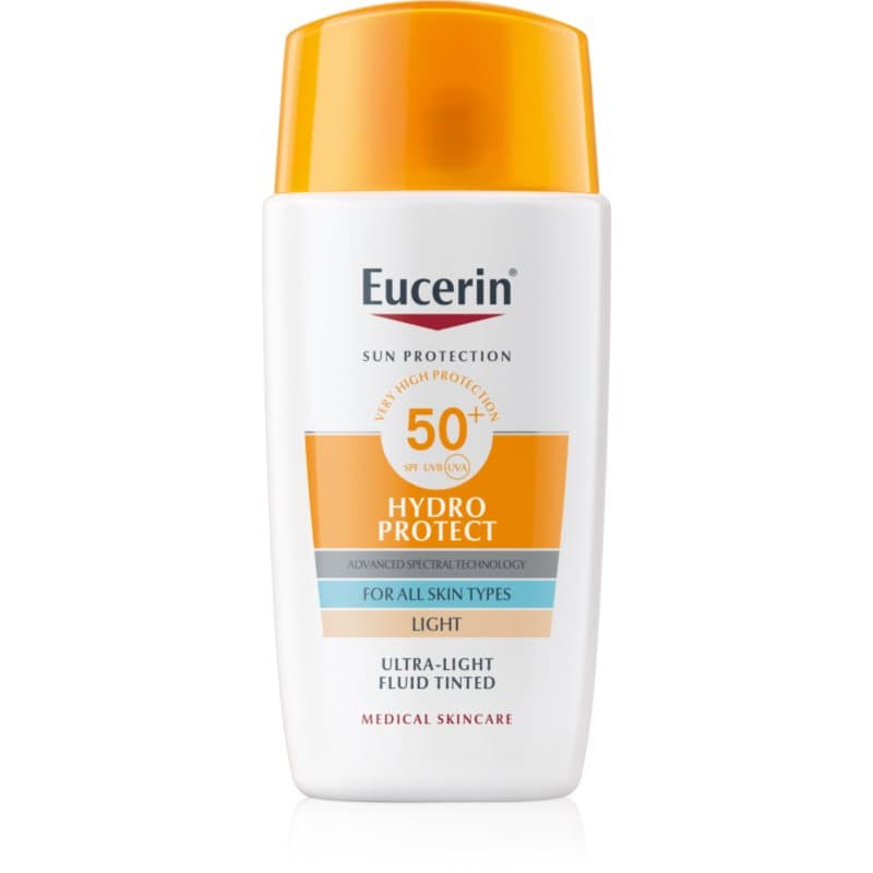 Sun Hydro Protect fluid tonujący do opalania SPF 50+ odcień Light
