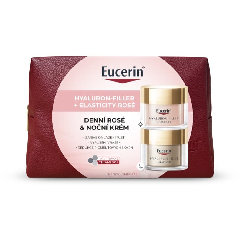 Hyaluron-Filler + Elasticity Rosé zestaw upominkowy do skóry dojrzałej