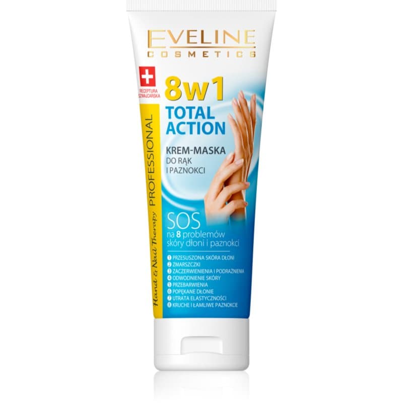 Total Action krem do rąk i paznokci 8 w 1