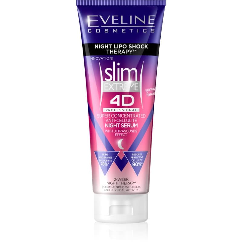 Slim Extreme mocno skoncentrowane serum na noc o działaniu rozgrzewającym
