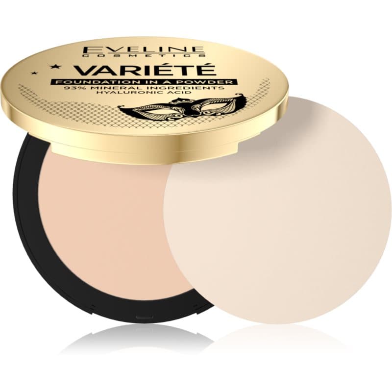 Variété kompaktowy puder mineralny z aplikatorem odcień 01 Light