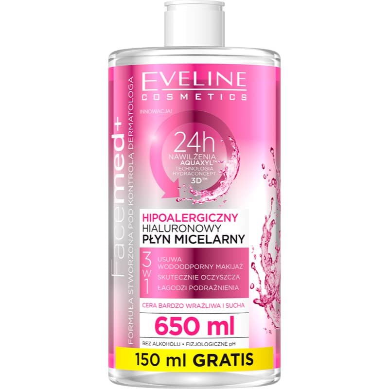 Facemed+ hialuronowy płyn micelarny 3w1