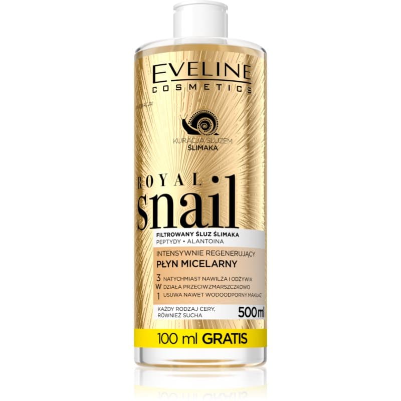 Royal Snail woda micelarna o działaniu regenerującym