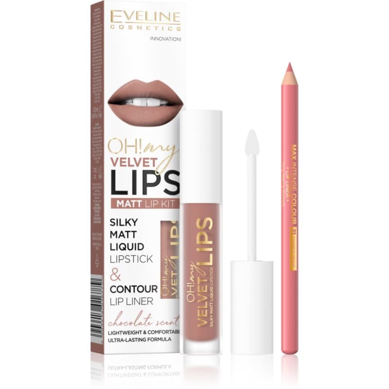 OH! my LIPS Velvet zestaw do ust 11 Cookie Milkshake