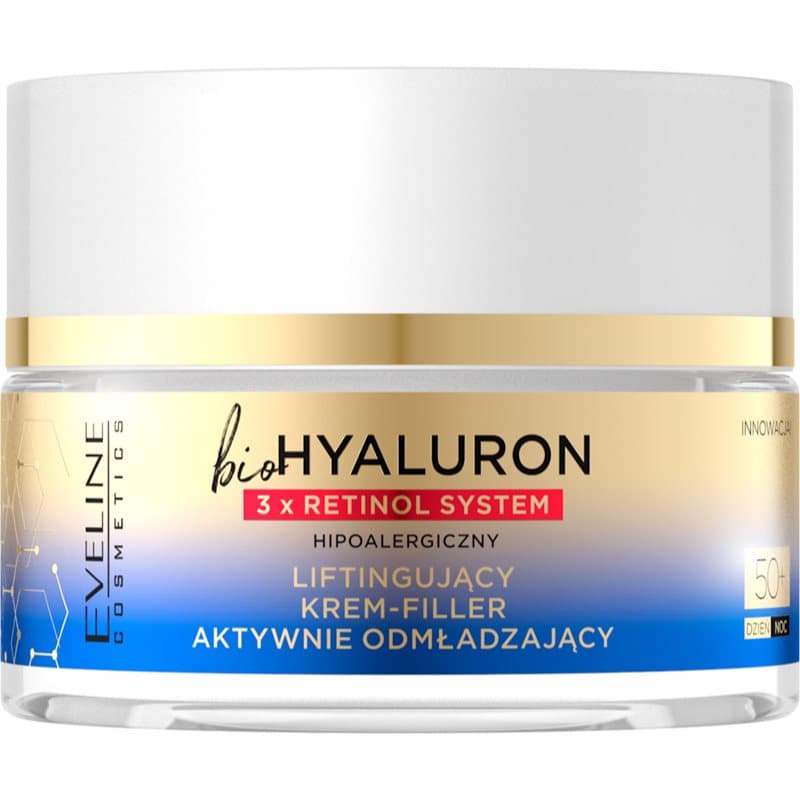Bio Hyaluron 3x Retinol System krem liftingujący na dzień i na noc 50+