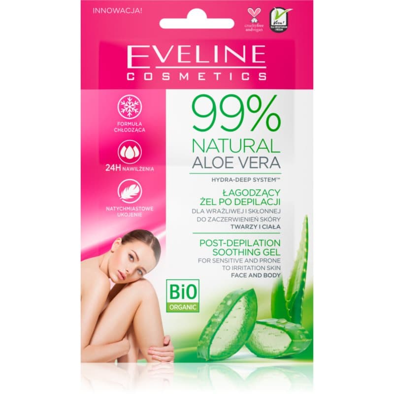 99% Natural Aloe Vera żel kojący po depilacji