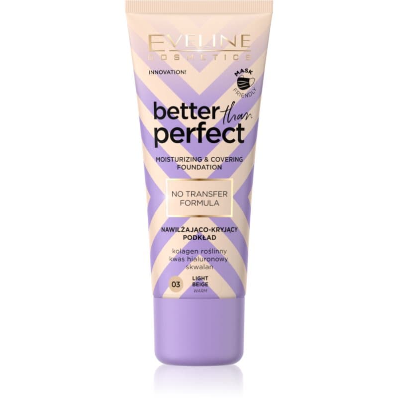 Better than Perfect podkład kryjący o działaniu nawilżającym odcień 03 Light Beige Warm