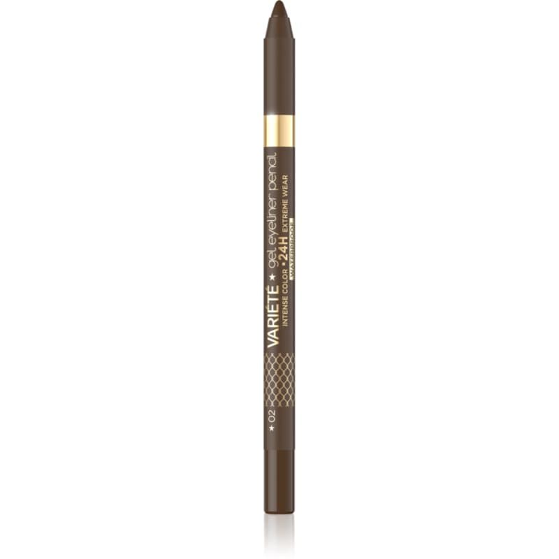 Variété wodoodporna żelowa kredka do oczu odcień 02 Brown