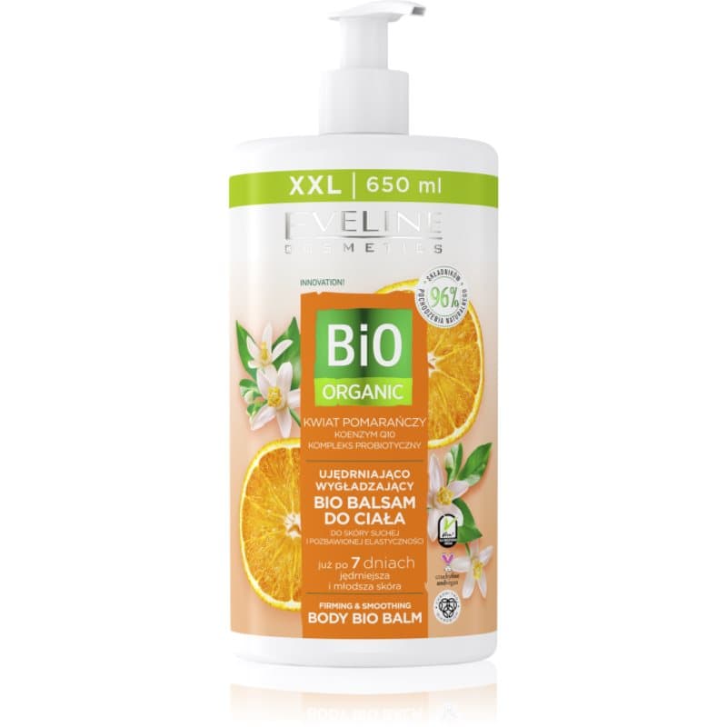 Bio Organic łagodzący balsam do ciała z efektem wzmacniającym