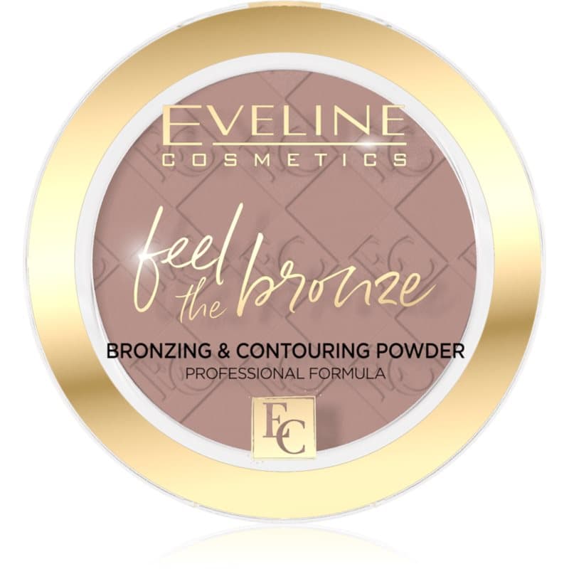 Feel The Bronze puder brązujący i konturujący odcień 01 Milky Way
