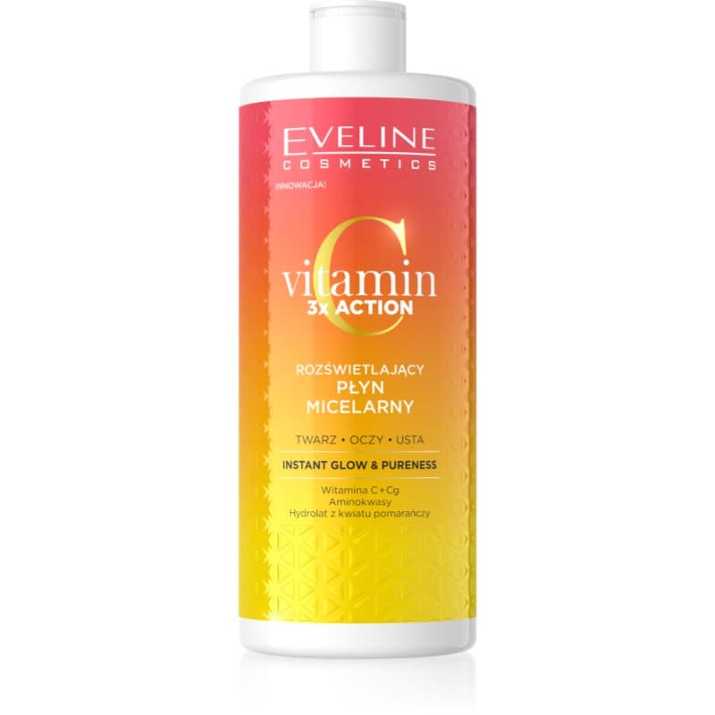 Vitamin C 3x Action woda micelarna do rozjaśnienia i nawilżenia