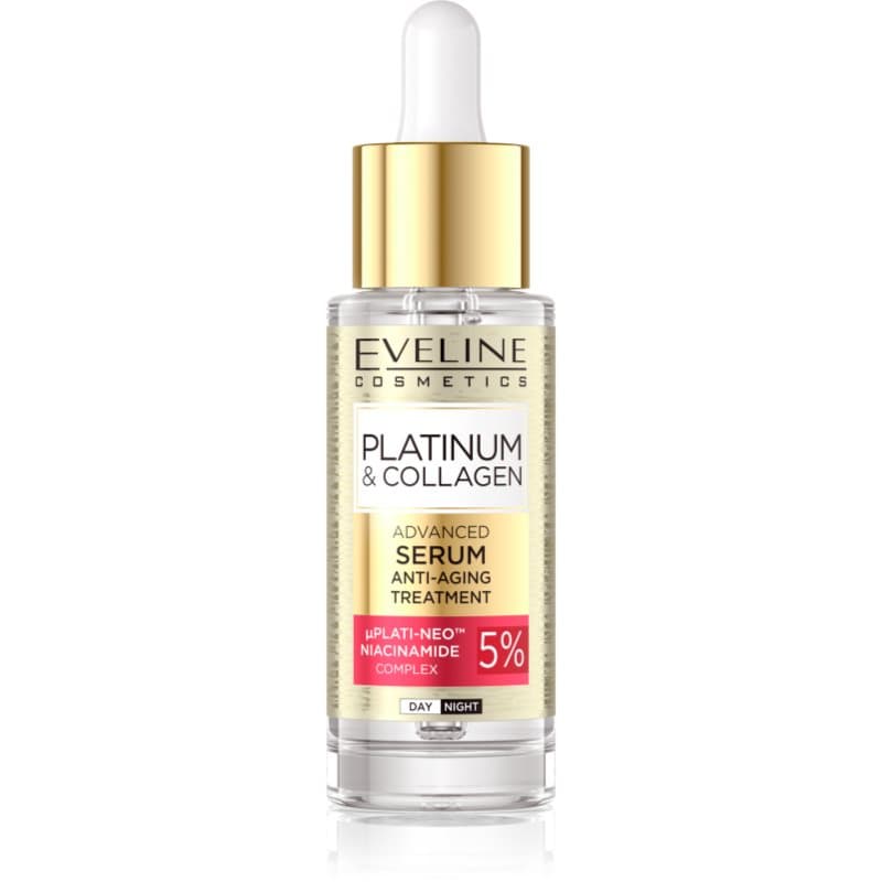 Platinum & Collagen Advanced Facial Serum Anti-Aging Treatment serum przeciwzmarszczkowe z kolagenem