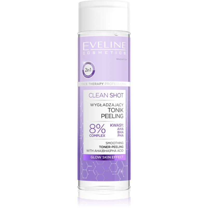 Clean Shot 8% Complex Of Hydroxy Acids tonik wygładzający z efektem peelingu