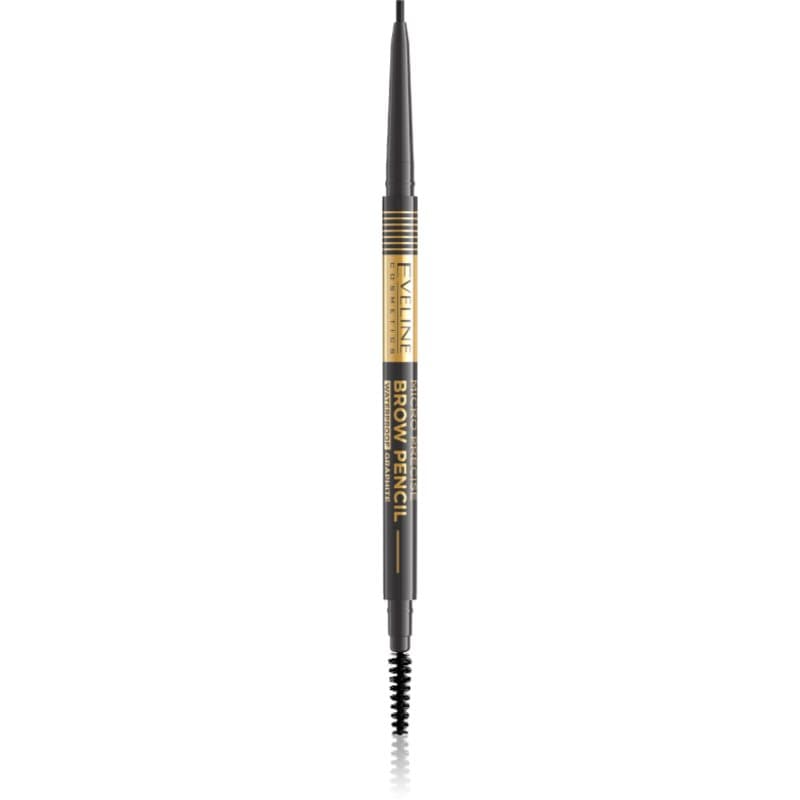 Micro Precise wodoodporna kredka do brwi ze szczoteczką 2 w 1 odcień 04 Graphite