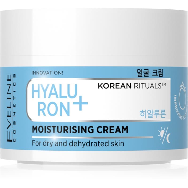 Hyaluron + Korean Rituals krem nawilżający do twarzy
