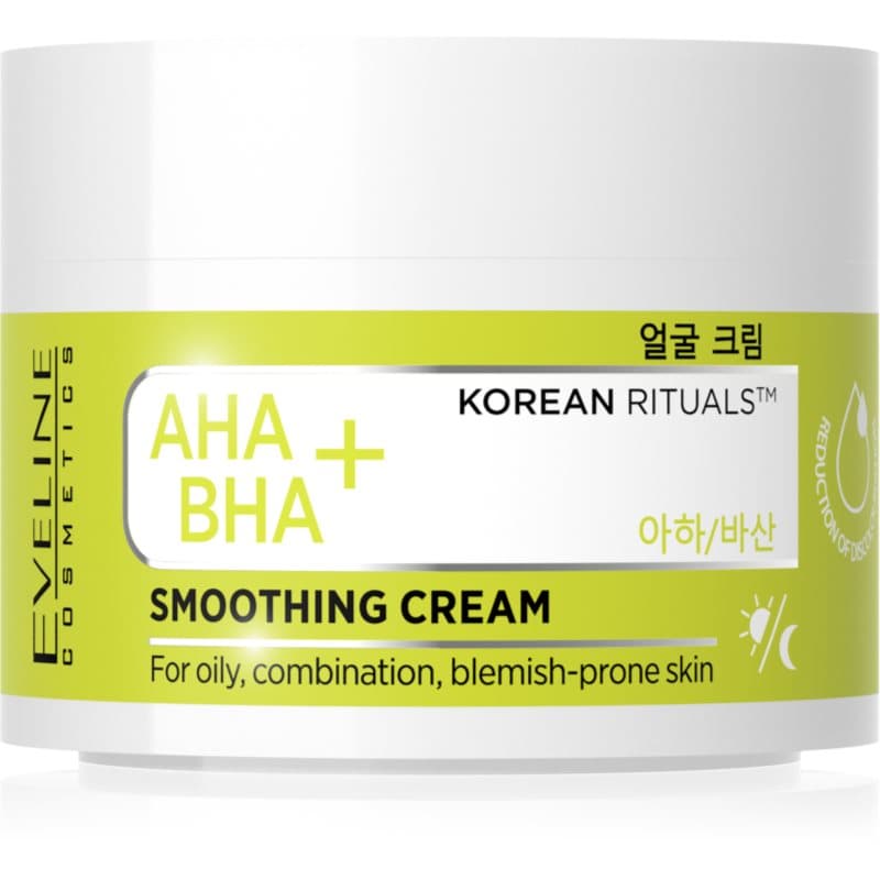 AHA + BHA Korean Rituals krem do twarzy nawilżająco-wygładzający