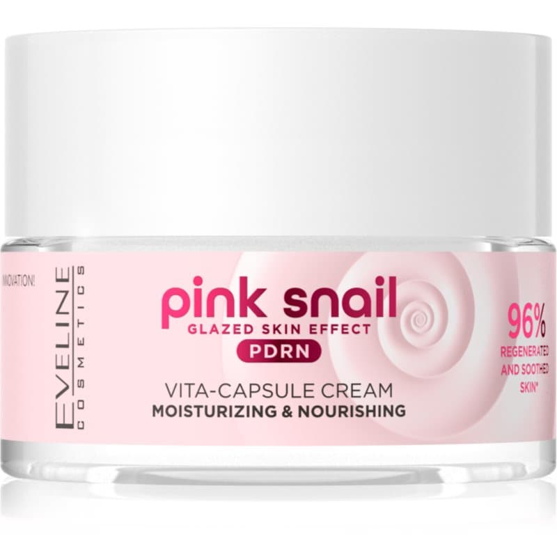 Pink Snail Glazed Skin Effect przeciwzmarszczkowy krem rozświetlający
