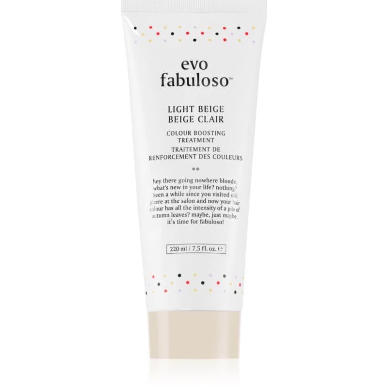 Fabuloso Colour Boosting Treatment odżywka dla podkreślenia koloru włosów odcień Light Beige