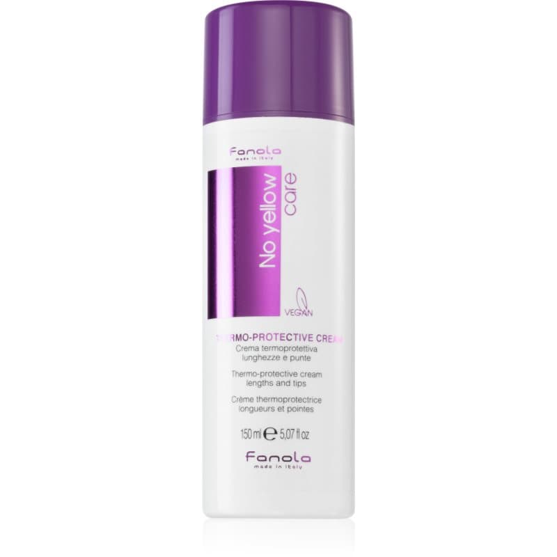 No Yellow Thermo-Protective Cream krem odżywczy i termoochronny do włosów blond i z balejażem