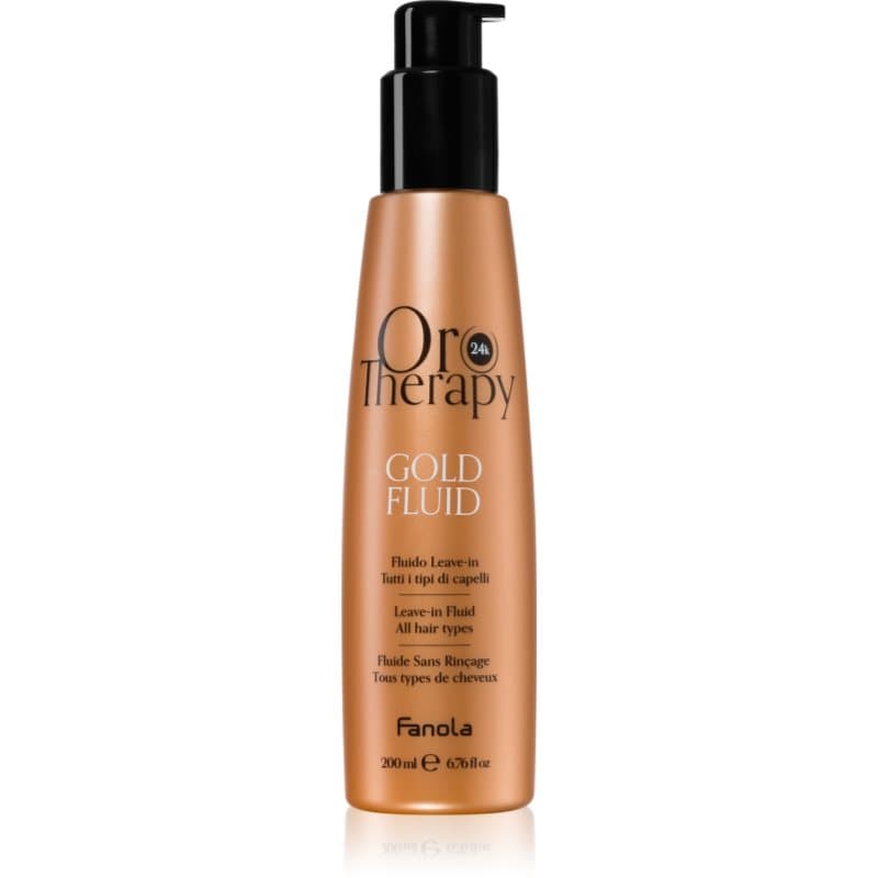 Oro Therapy Gold Fluid mleko do włosów z 24-karatowym złotem