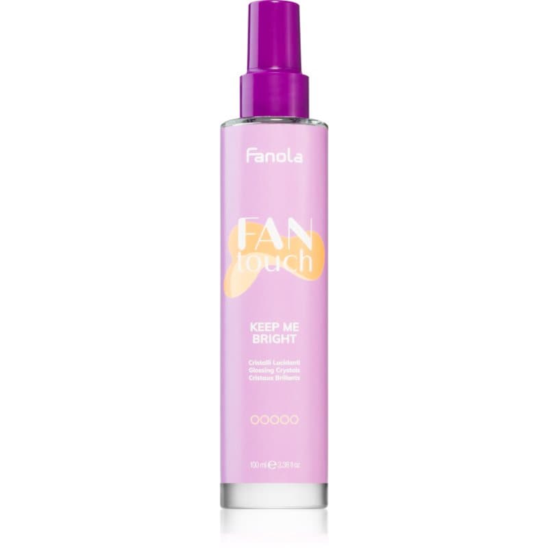 FAN touch KEEP ME BRIGHT spray do nabłyszczania i zmiękczania włosów