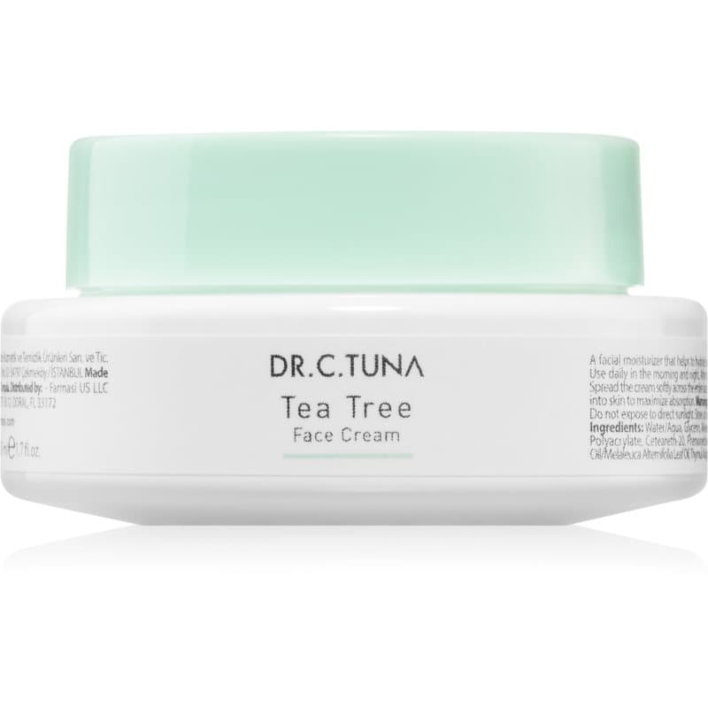 Dr. C. Tuna Tea Tree krem nawilżający do skóry tłustej