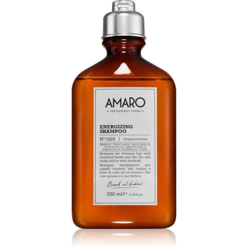 Amaro Energizing energetyzujący szampon dla delikatnych, przerzedzonych i łamliwych włosów