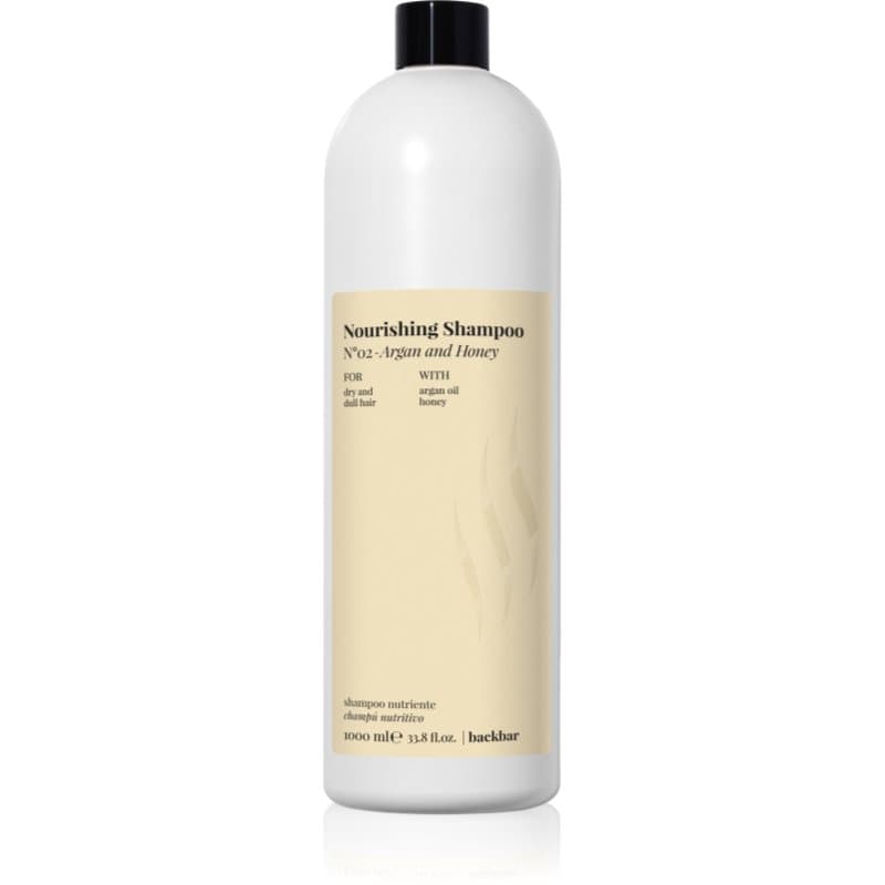 Backbar Nourishing odżywczy szampon regenerujący i wzmacniający włosy