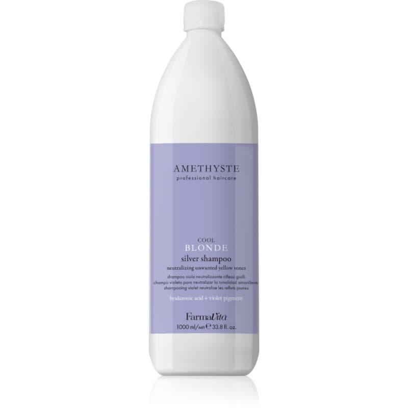 Amethyste Cool Blonde szampon fioletowy do włosów blond i z balejażem