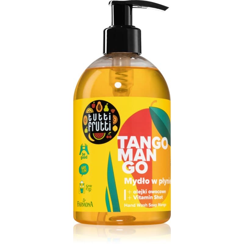 Tutti Frutti Peach & Mango mydło w płynie do rąk