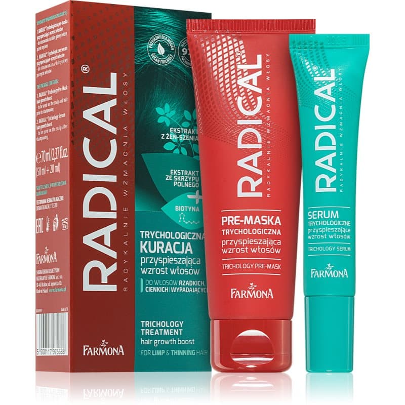 Radical Trichology kuracja głęboko odżywiająca stymulujący wzrost włosów