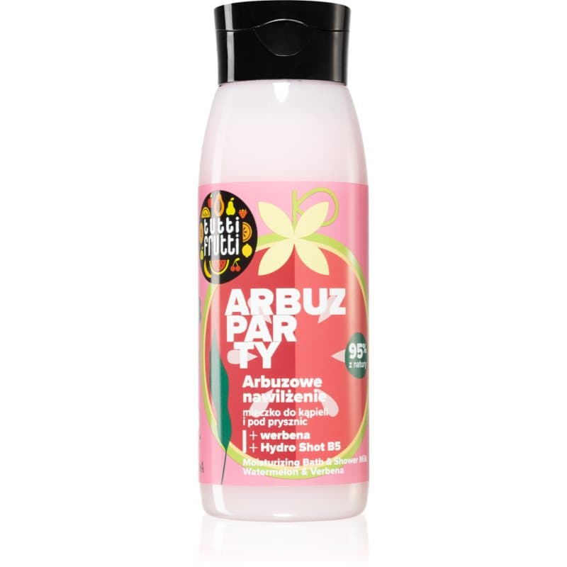 Tutti Frutti Arbuzowe Nawilżenie Mleczko do kąpieli i pod prysznic werbena