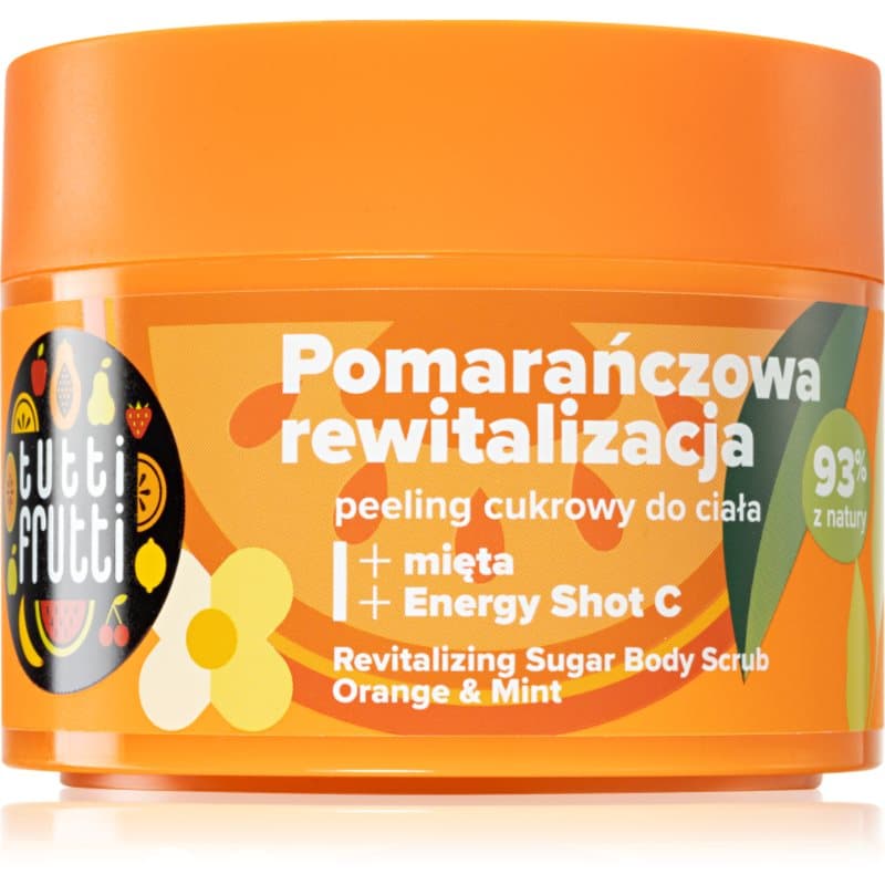 Tutti Frutti Minty Orange odświeżający peeling cukrowy do ciała
