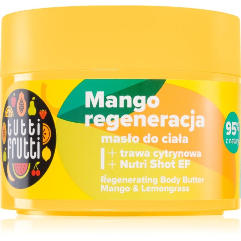 Tutti Frutti Mango & Lemongrass odżywcze masło do ciała