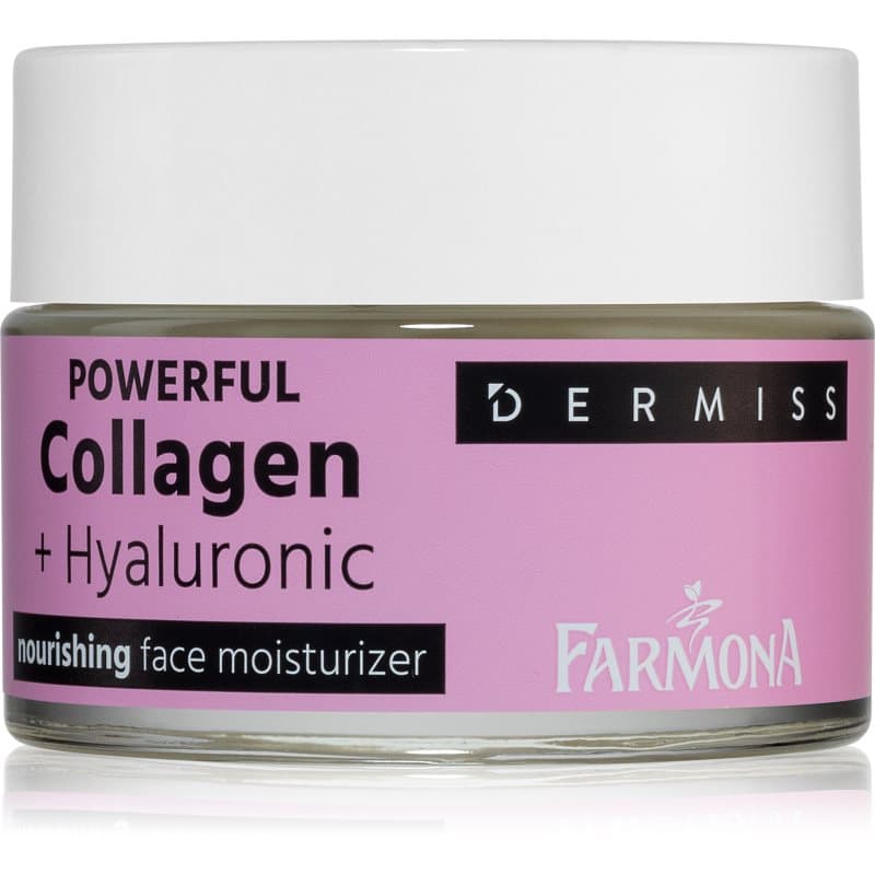 Dermiss Powerful Collagen + Hyaluronic odżywczy krem do twarzy na dzień i na noc