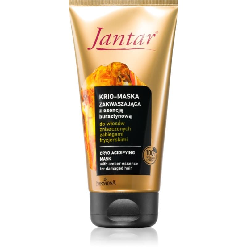 Jantar Amber Essence maska do włosów do włosów zniszczonych